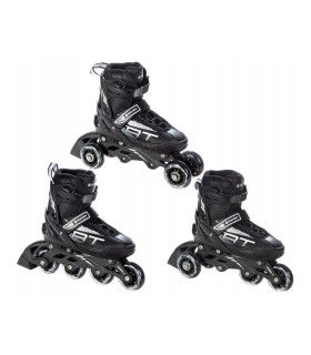 3-in1 Laste rulluisud Raven Profession reguleeritava suurusega must