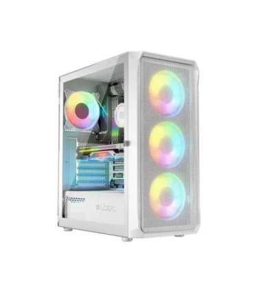 Logic PORTOS ARGB MINIDI USB 3.0 Case White