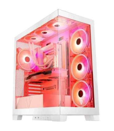 Modecom Volcano SPACE APEX ARGB MIDI Midi Tower White