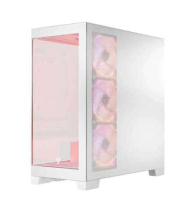 Modecom Volcano SPACE APEX ARGB MIDI Midi Tower White