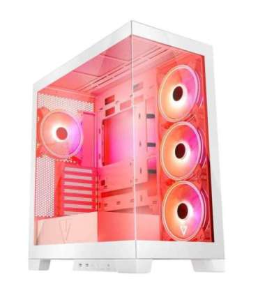 Modecom Volcano SPACE APEX ARGB MIDI Midi Tower White