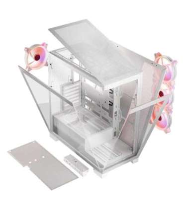 Modecom Volcano SPACE APEX ARGB MIDI Midi Tower White