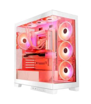 Modecom Volcano SPACE APEX ARGB MIDI Midi Tower White