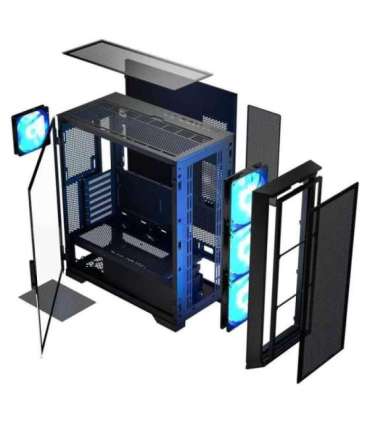 MODECOM  HORIZON ARGB Flow MIDI USB 3.0 X 2 CYPE-C computer case