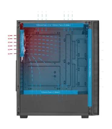 PC Case Aerocool PGS Designer-G-BK-V1