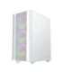 Gembird Fornax 4000W ARGB gaming ATX computer case, Midi Tower, backlight, White