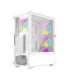 Gembird Fornax 4000W ARGB gaming ATX computer case, Midi Tower, backlight, White