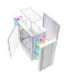 Gembird Fornax 4000W ARGB gaming ATX computer case, Midi Tower, backlight, White