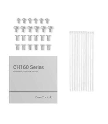 DeepCool CH160 MESH WH computer case
