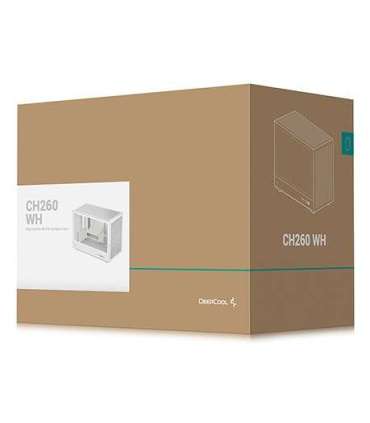 DeepCool CH260 Micro Tower White