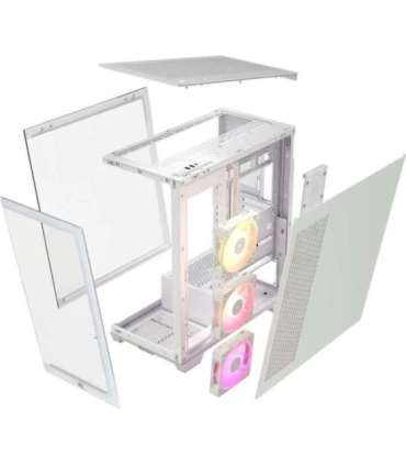 Corsair iCUE LINK 3500X RGB Midi Tower White