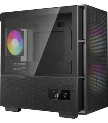 DeepCool CH360 DIGITAL Micro Tower Black