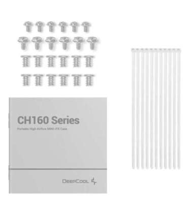 DeepCool CH160 WH Small Form Factor (SFF) White