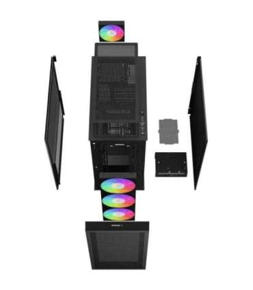 DeepCool CH560 Midi Tower Black