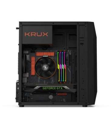 KRUX Astro Cube Black Computer Case