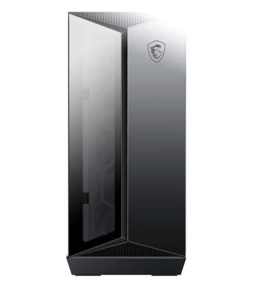 MSI MPG GUNGNIR 110R Mid Tower Gaming Computer Case Black, USB 3.2 Gen2 Type C, 4x 120mm ARGB Fan, Mystic Light Sync, 1