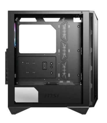 MSI MPG GUNGNIR 110R Mid Tower Gaming Computer Case Black, USB 3.2 Gen2 Type C, 4x 120mm ARGB Fan, Mystic Light Sync, 1