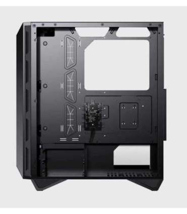 MSI MPG GUNGNIR 110R Mid Tower Gaming Computer Case Black, USB 3.2 Gen2 Type C, 4x 120mm ARGB Fan, Mystic Light Sync, 1