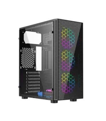 Gembird Fornax 500 Midi Tower Black