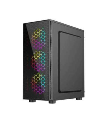 Gembird Fornax 500 Midi Tower Black