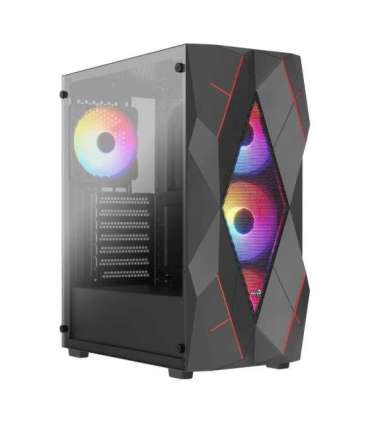 PC Case Aerocool PGS Volcan-G-BK-V1