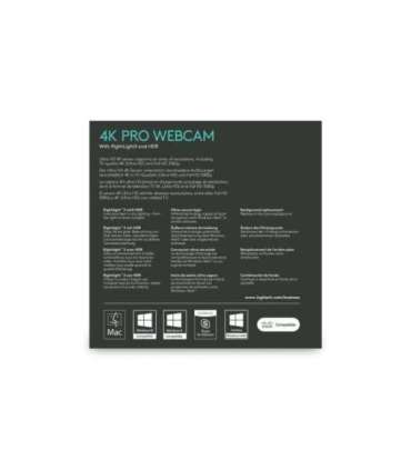 Logitech BRIO ULTRA HD PRO BUSINESS WEBCAM