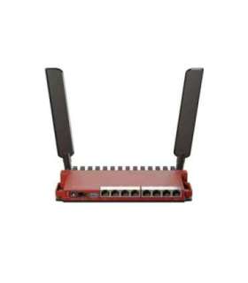 Mikrotik L009UiGS-2HaxD-IN wireless router Gigabit Ethernet Single-band (2.4 GHz) Red