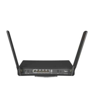 Mikrotik hAP ax³ wireless router Gigabit Ethernet Dual-band (2.4 GHz / 5 GHz) Black
