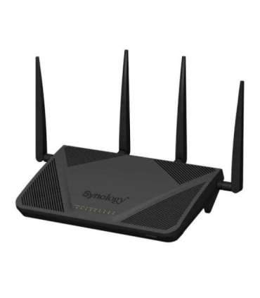 Synology RT2600AC wireless router Gigabit Ethernet Dual-band (2.4 GHz / 5 GHz) Black