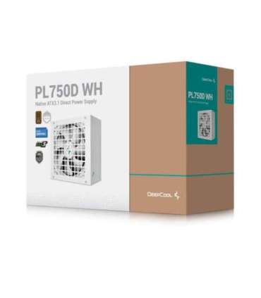 DeepCool PL750D WH power supply unit 750 W 20+4 pin ATX ATX White