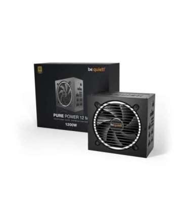 be quiet! PURE POWER 12 M 1200W power supply unit 20+4 pin ATX ATX Black