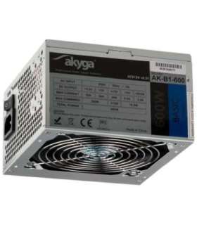 Akyga AK-B1-600 power supply unit 600 W 20+4 pin ATX ATX Grey