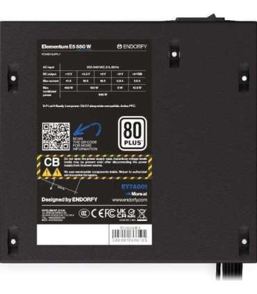 Power supply Endorfy Elementum E5 (EY7A001) 550 W