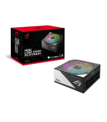 ASUS ROG Loki SFX-L 750W Platinum power supply unit 20+4 pin ATX Black, Silver