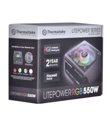 Computer power supply THERMALTAKE LITEPOWER RGB 550W, 24-pin
