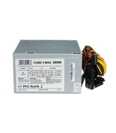 iBox CUBE II power supply unit 500 W 20+4 pin ATX ATX Silver
