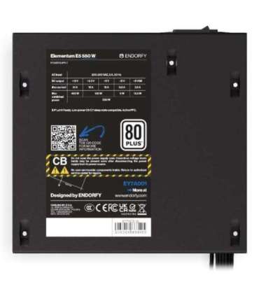 ENDORFY Elementum E5 450W power supply unit 24-pin ATX ATX Black