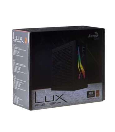 Aerocool Lux RGB 750W power supply unit Black