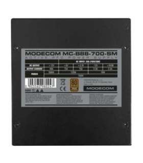 MODECOM Power Supply MC-B88-700-SM 80+ BRONZE 230V EU 700W