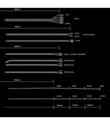 be quiet! POWER ZONE 2 1000W power supply unit 20+4 pin ATX ATX Black