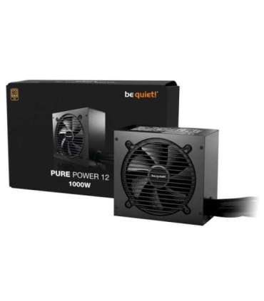 be quiet! PURE POWER 12 1000W power supply unit 20+4 pin ATX ATX Black