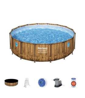 Bestway 56725 Power Steel Swim Vista Series Pool Set