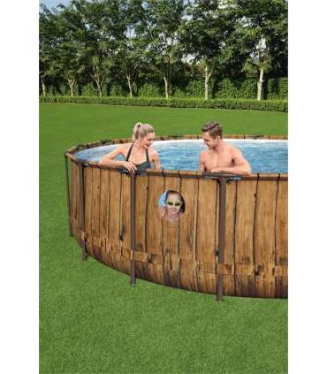 Bestway 56725 Power Steel Swim Vista Series Pool Set