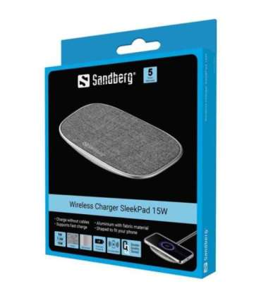 Sandberg 441-60 Wireless Charger SleekPad 15W