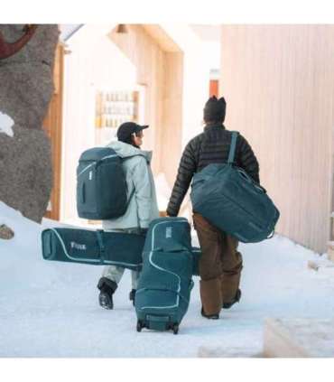 Thule 4941 Roundtrip Ski and Snowboard Duffel 80L Dark Slate