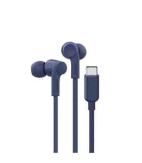 Belkin SoundForm Headset Wired In-ear Music/Everyday USB Type-C Blue