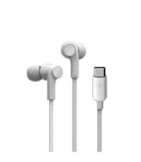 Belkin ROCKSTAR Headphones Wired In-ear Calls/Music USB Type-C White