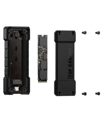ASUS TUF Gaming A2 SSD enclosure Black M.2