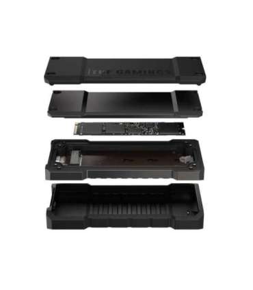 ASUS TUF Gaming A2 SSD enclosure Black M.2