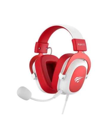 Havit H2002D Gaming headphones White, red